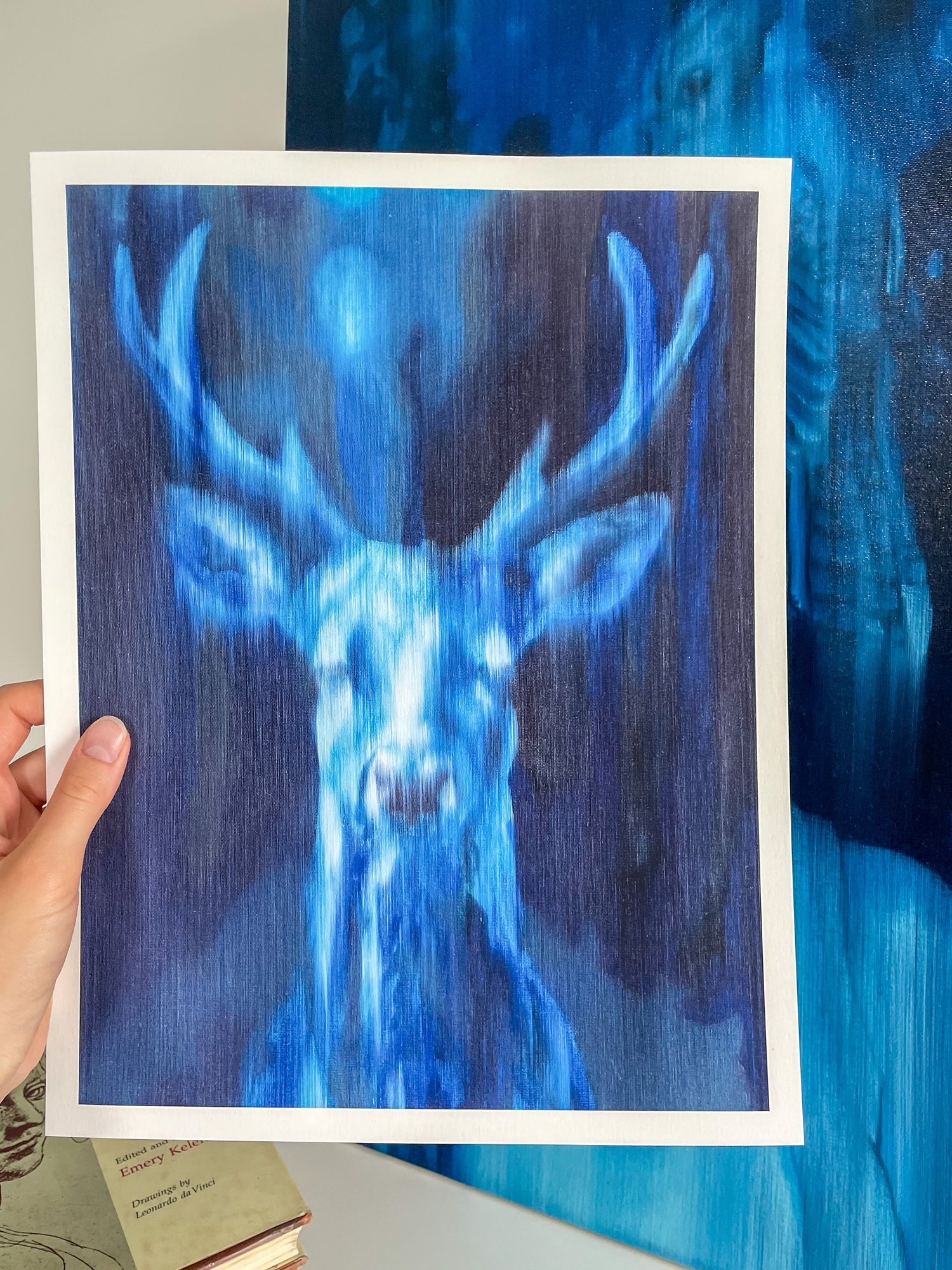 Image of  "Deer Portrait" Limited Edition Fine Art Print