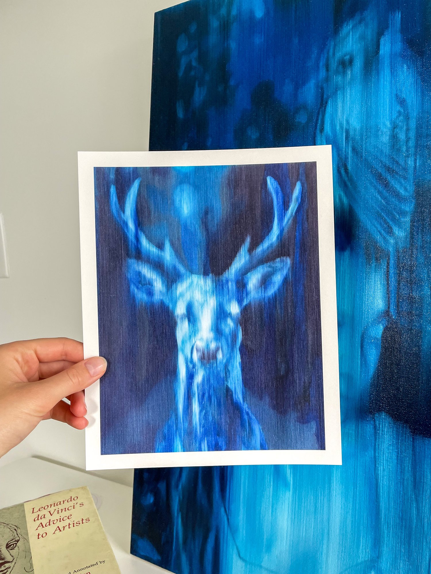 Image of  "Deer Portrait" Limited Edition Fine Art Print