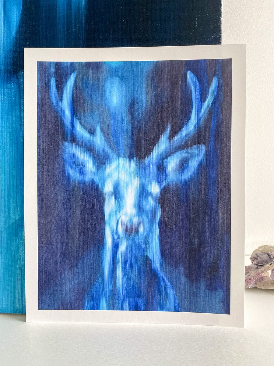 Image of  "Deer Portrait" Limited Edition Fine Art Print
