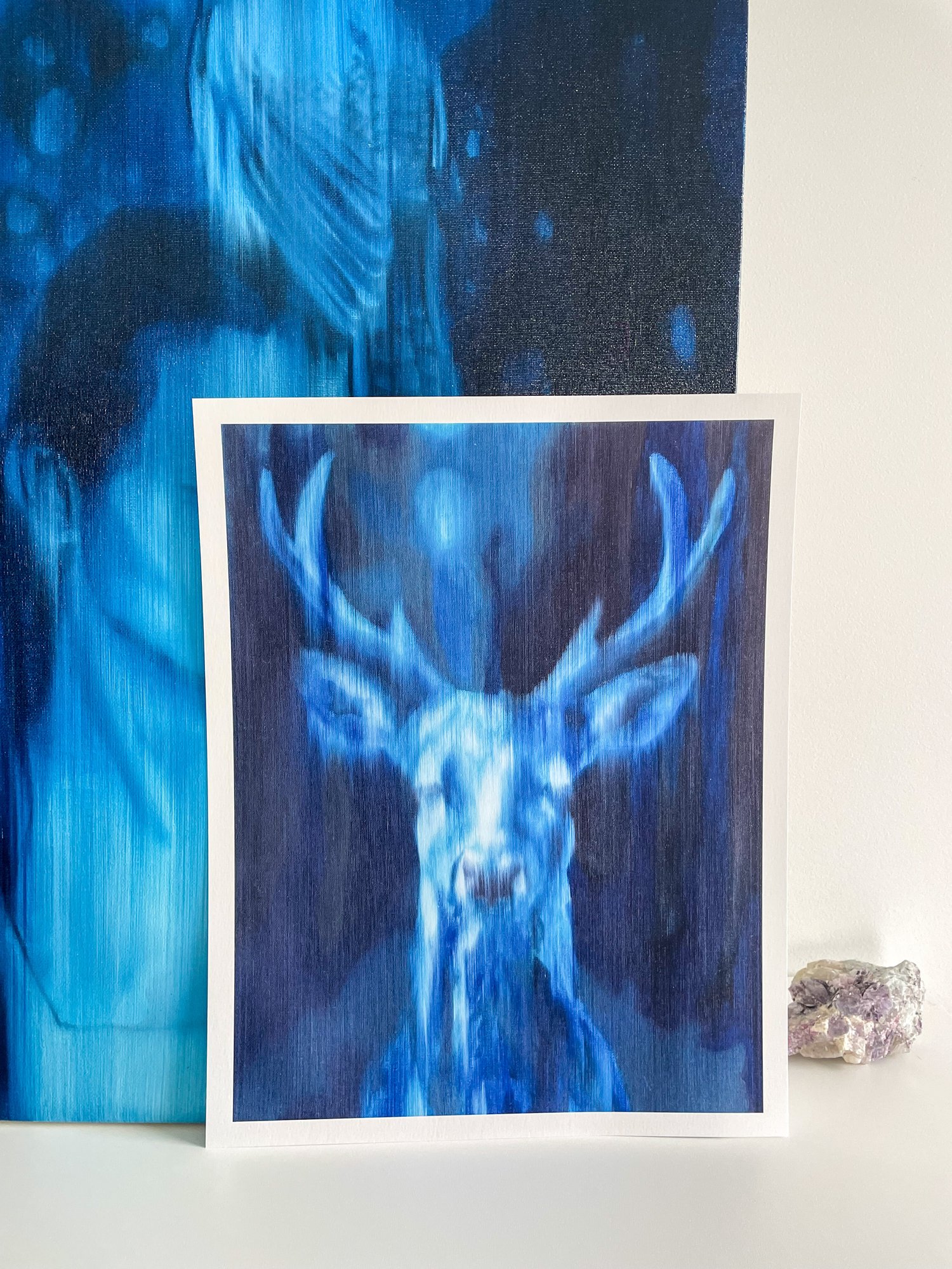 Image of  "Deer Portrait" Limited Edition Fine Art Print
