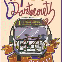 Image 3 of Halifax/Dartmouth Riders Poster (Cream)