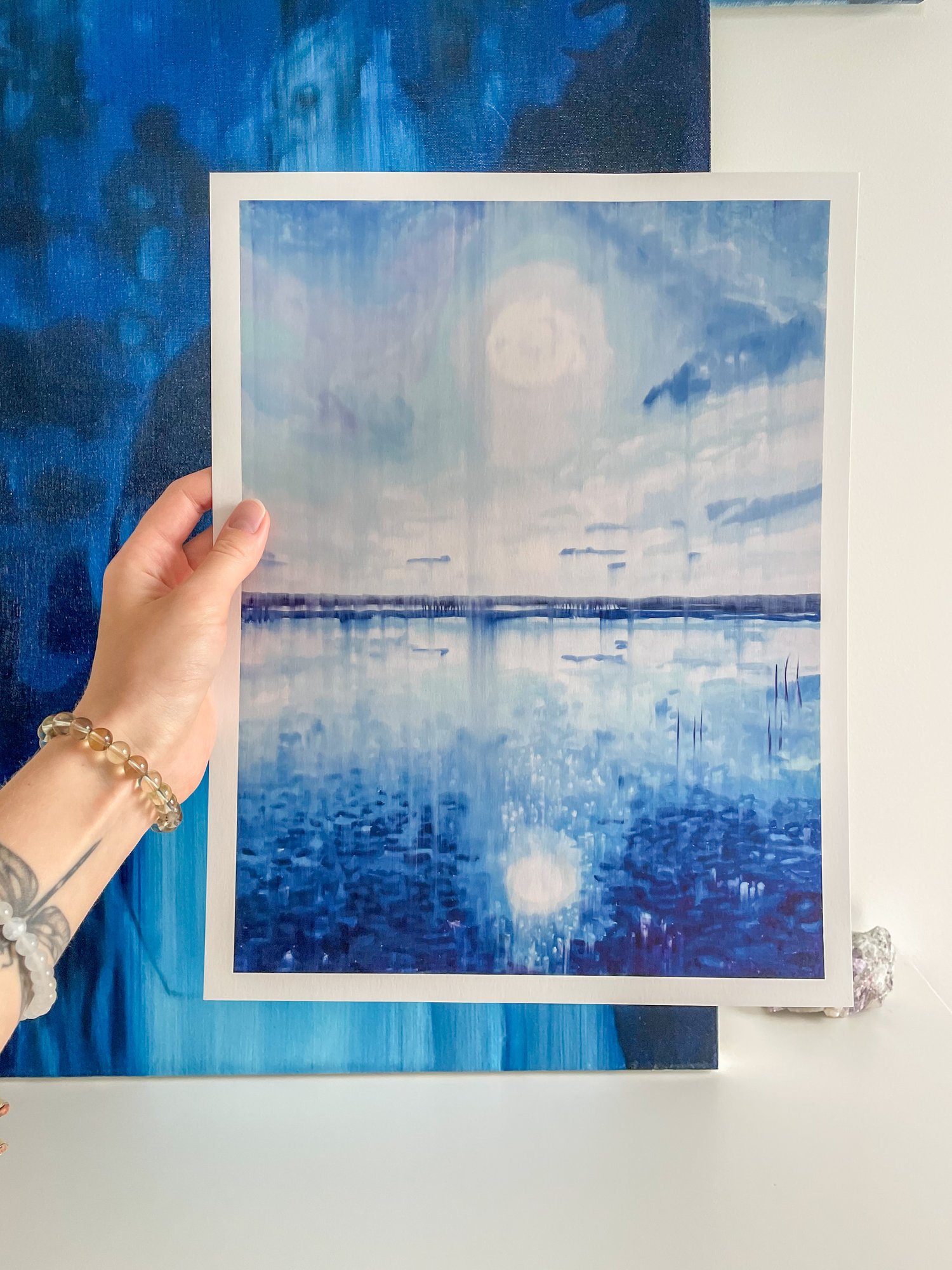 Image of "Reskutenai Village" Limited Edition Fine Art Print