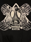Image of Kaotik Klothing Gas Mask Logo T-Shirt