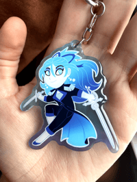 Image 1 of Phaedra Acrylic Charm Keychain