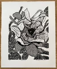 Image 1 of ‘Love Buzz’ Ltd ed linocut print