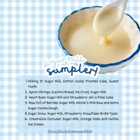 Sugar Milk Sampler 