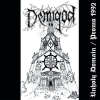 Image 2 of Demigod - "Unholy Domain / Promo 92" CD