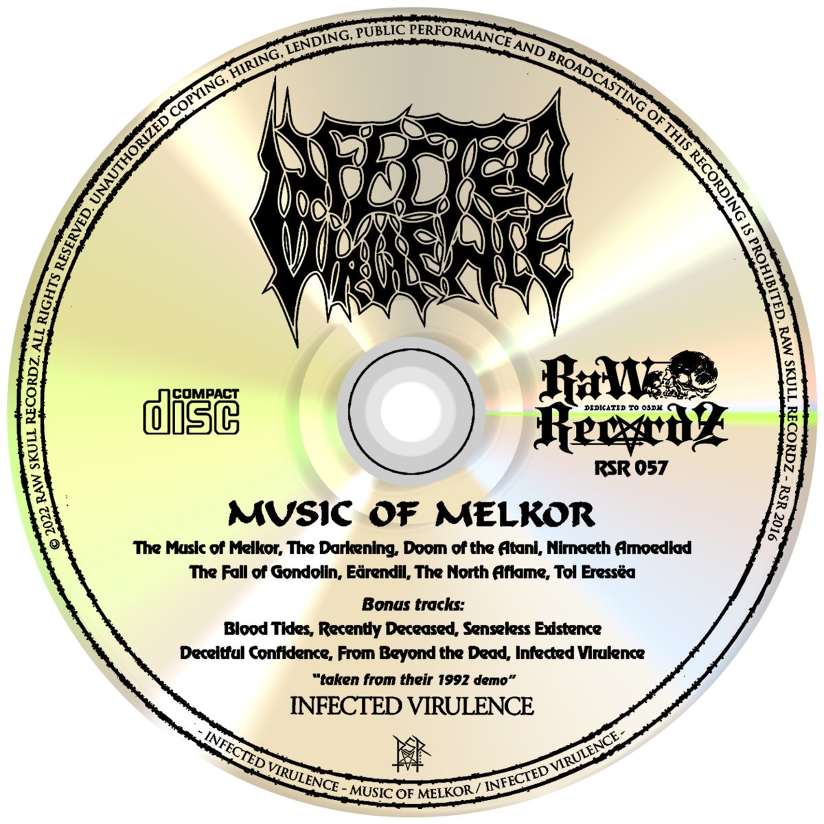 Infection/B.u.h：未開封CD Infected Virulence - 