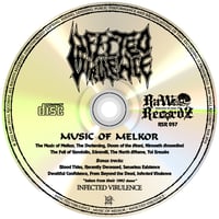 Image 3 of Infected Virulence  - "Music of Melkor / Infected Virulence" CD