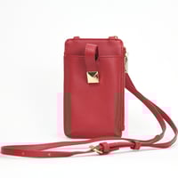 Image 2 of Inc International Concepts Devvi Phone Mini Crossbody, Red Pepper