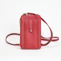 Image 3 of Inc International Concepts Devvi Phone Mini Crossbody, Red Pepper