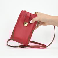 Image 1 of Inc International Concepts Devvi Phone Mini Crossbody, Red Pepper