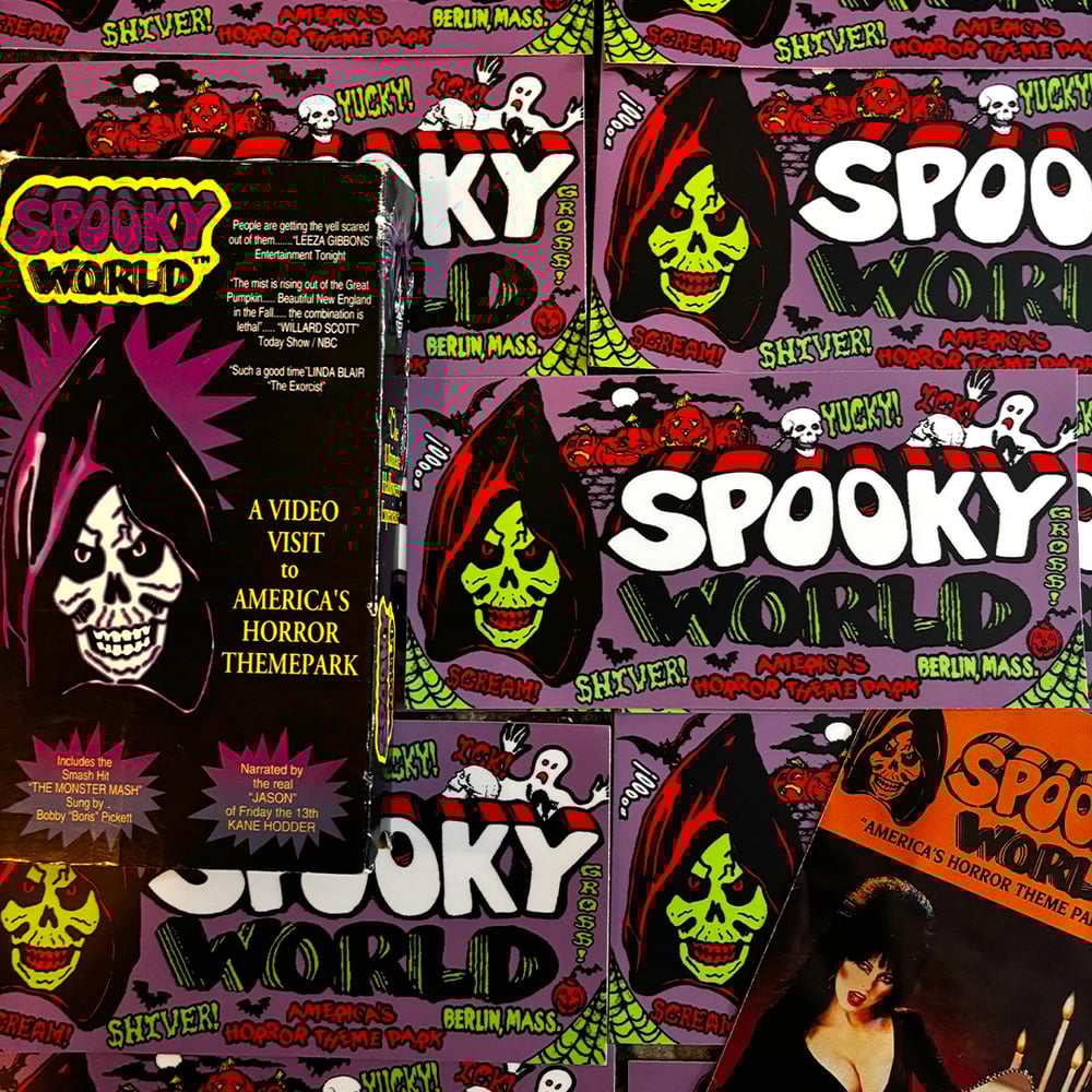 HORROR THEME PARK BUMPER STICKER