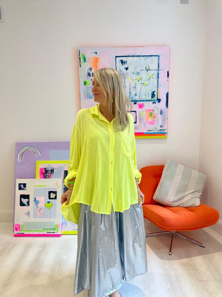 Image of Neon yellow shirt