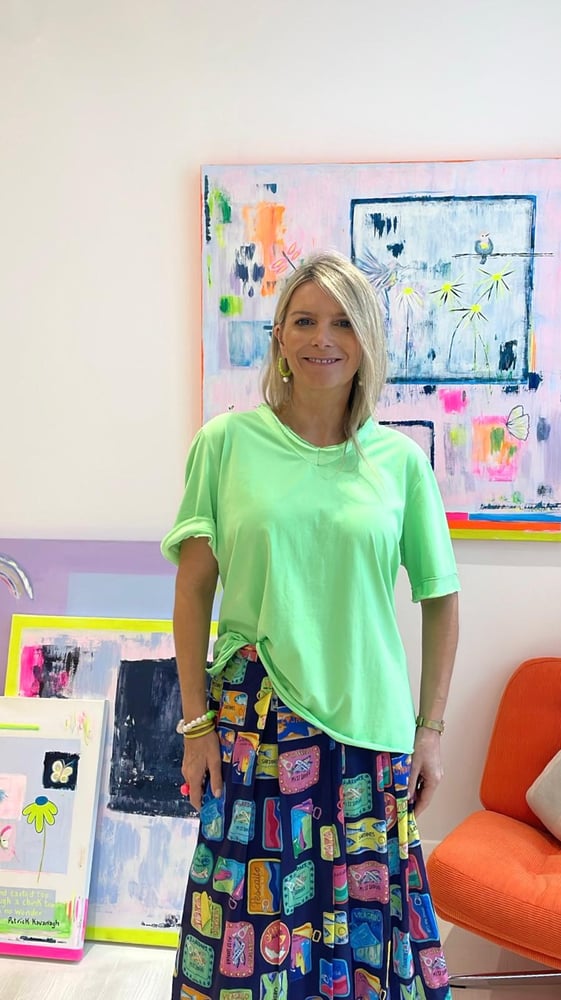 Image of Neon green t-shirt