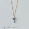 flower drop starfish gold chain necklaces