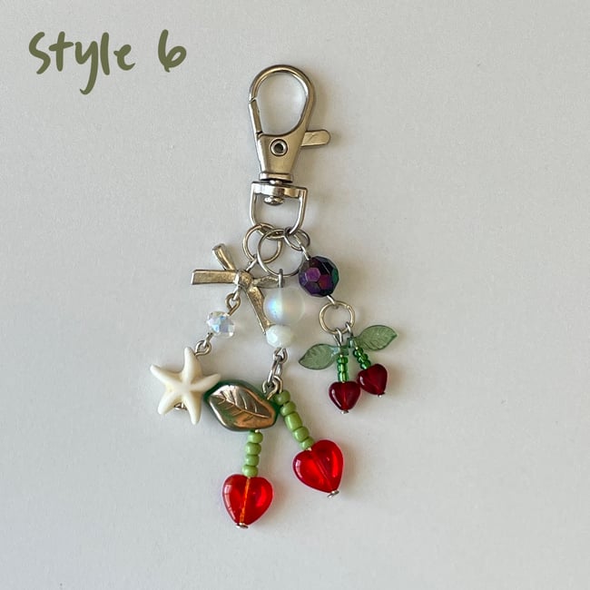 cherry phone charms 🍒 