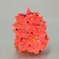 Image 2 of Spikey gus- pink frosted cupcake