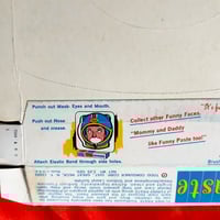 Image 4 of Funny Paste Clown Toothpaste Product Package  Punch out Mask (1960s)