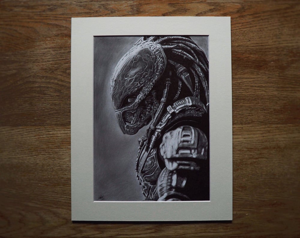 Image of Predator - (Original Drawing)