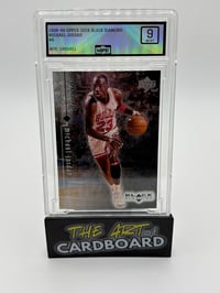 1998-99 Black Diamond Michael Jordan #4 Grade 9
