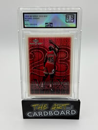 1999-00 UD MVP Michael Jordan JERSEY 45 Grade 9.5