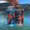 Strawberry Mice Nalgene bottle - Cotton