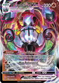 Chandelure VMAX - SWSH08: Fusion Strike - Near Mint