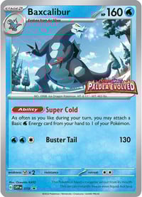 Baxcalibur - 019 (Prerelease) - SV: Scarlet & Violet Promo Cards - Lightly Played