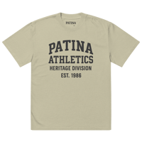 PATINA ATHLETICS - Heritage Division Tee - Faded Eucalyptus 