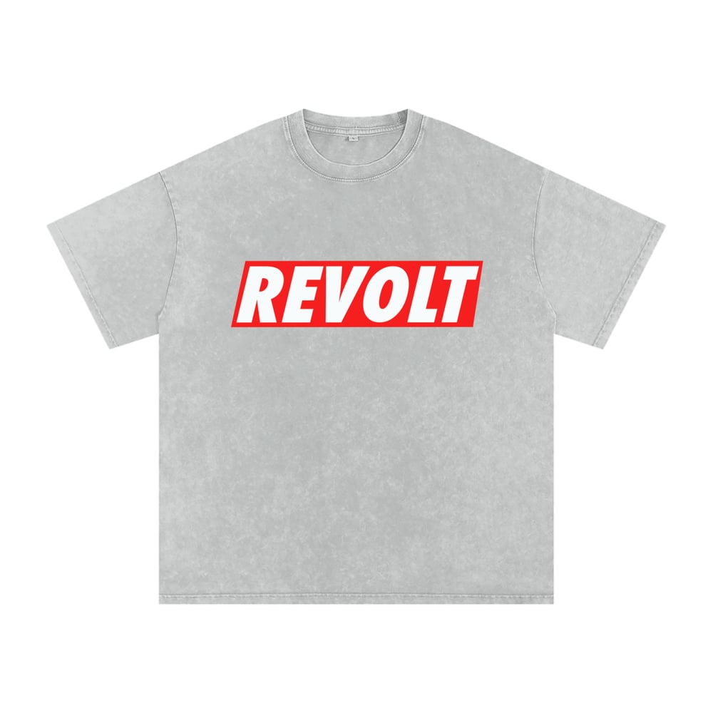 Image of Classic Revolt Light Grey Acid Wash