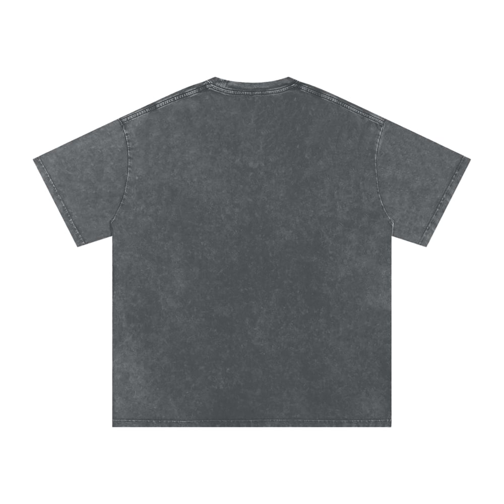 Image of Freedom Fist  Dark Grey Acid Wash