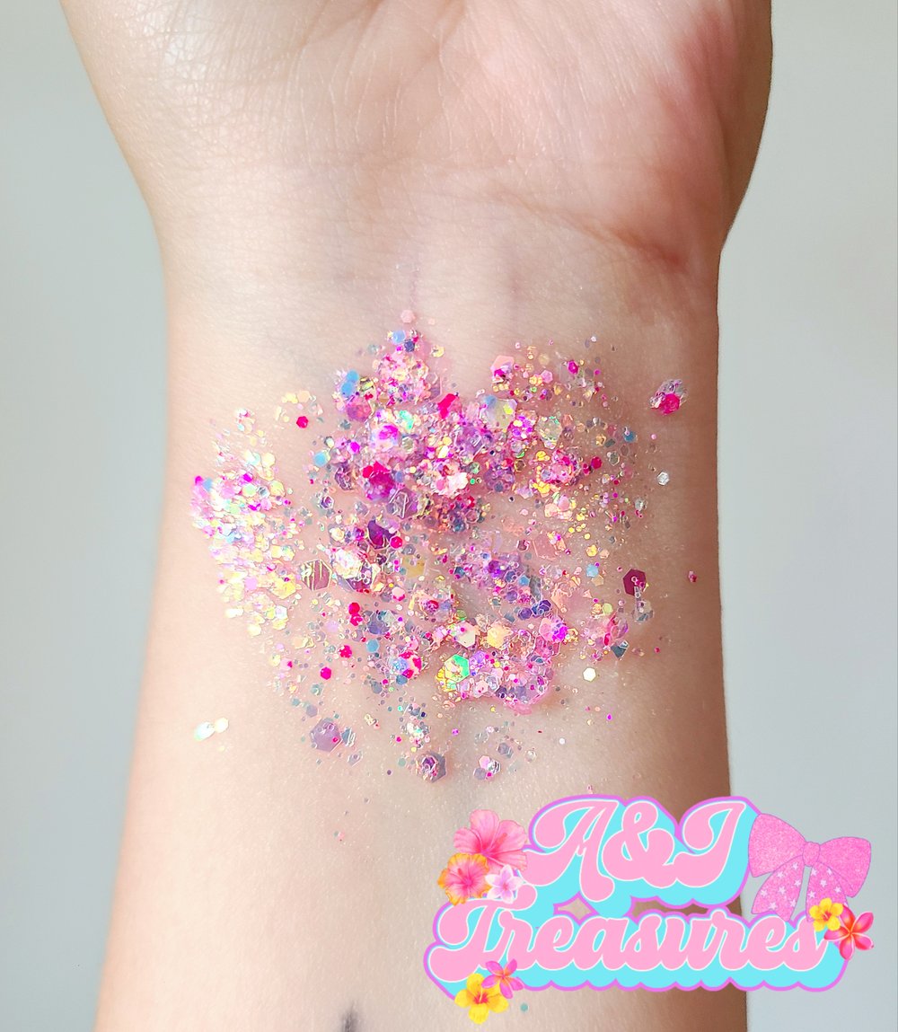 Image of Barbie Glitter Gel
