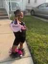 Heart silicone hey pretty girl purse