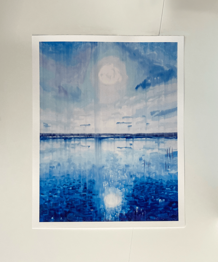 Image of "Reskutenai Village" Limited Edition Fine Art Print