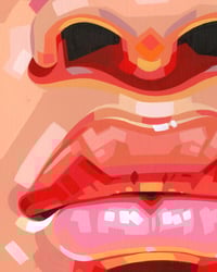 Image 2 of Face 3.21 - Original Painting, 9" x 12"