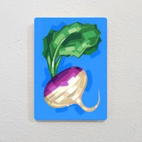 Image 1 of Turnip - Original Painting, 6" x 8"