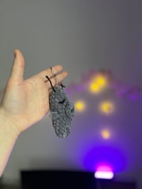 Image 3 of Ugly Plankton Meme Plush Amigurumi Crochet | Cursed Plankton TikTok Trend | Plankton Keychain