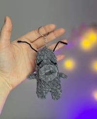 Image 1 of Ugly Plankton Meme Plush Amigurumi Crochet | Cursed Plankton TikTok Trend | Plankton Keychain