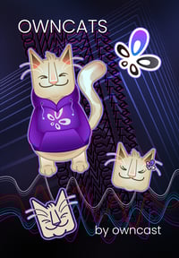Image 1 of Owncats sticker sheet
