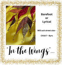 Yellow Barefoot / Lyrical Size 7 - 8 years