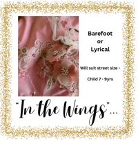 Soft Pink Barefoot / Lyrical size 7 - 8 child