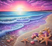 Image 1 of Pastel Summer Sunsets