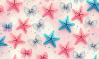 Image 1 of Pink stars and sand
