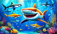 Image 1 of Cute Sea Sharks
