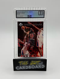 1997-98 UD Tribute Michael Jordan #MJ53 Grade 9