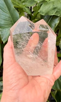Image 2 of CONJOINED CLEAR QUARTZ POINTS