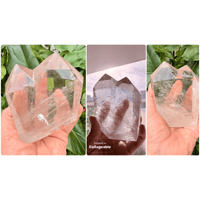 Image 5 of CONJOINED CLEAR QUARTZ POINTS