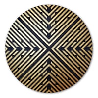 'Formation III' ~ acrylic on marine ply
