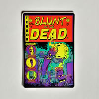 Image 1 of 2 Many Blunts Blunt Of The Dead Die Cut Glossy Finish Vinyl Sticker
